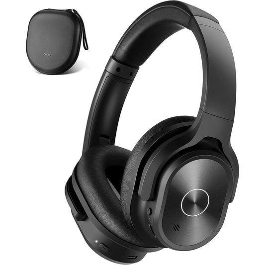 ZIHNIC PN9 Active Noise Canceling Headphones，Wireless Bluetooth Earbuds，Over Ear Foldable Sport Headset，Long Standby Powerful Battery Life Bluetooth 5.4 Waterproof Long Standby Foldable Sport